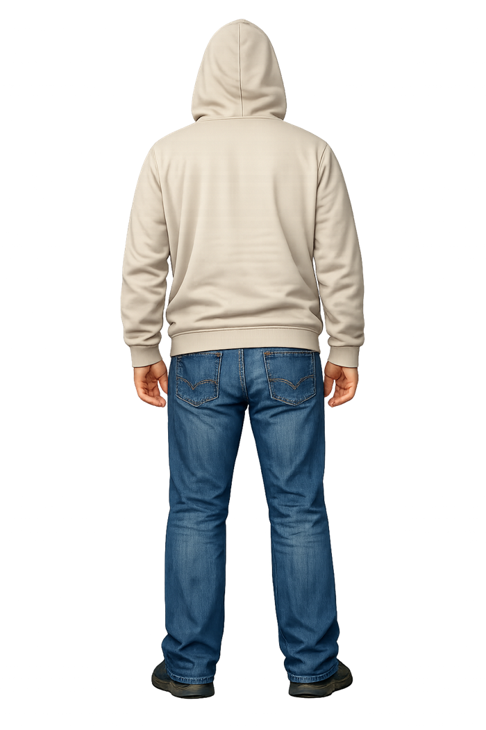 Hoodie Beige